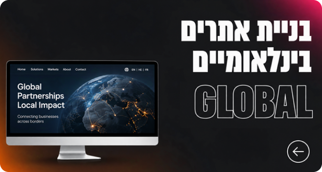 בניית אתרים בינלאומיים