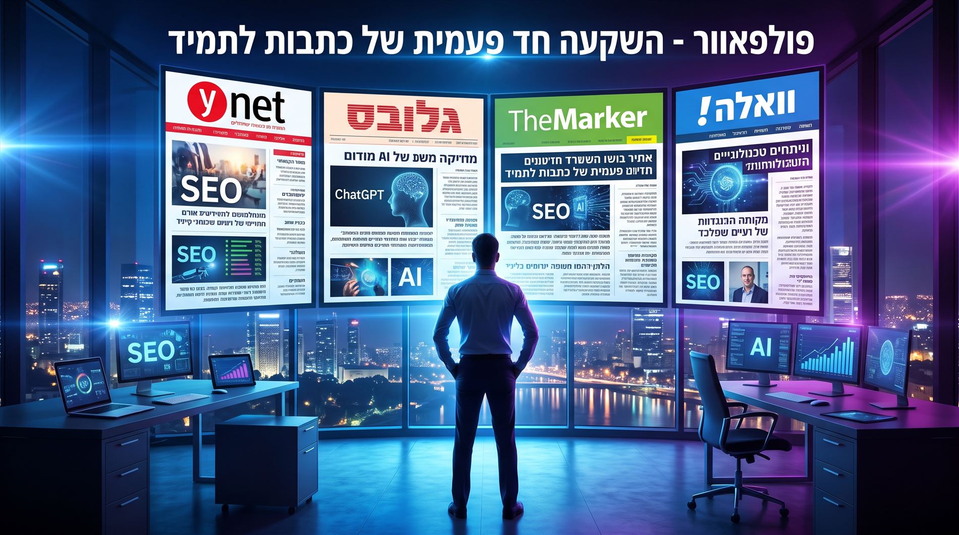 פרסום באתרי חדשות גדולים